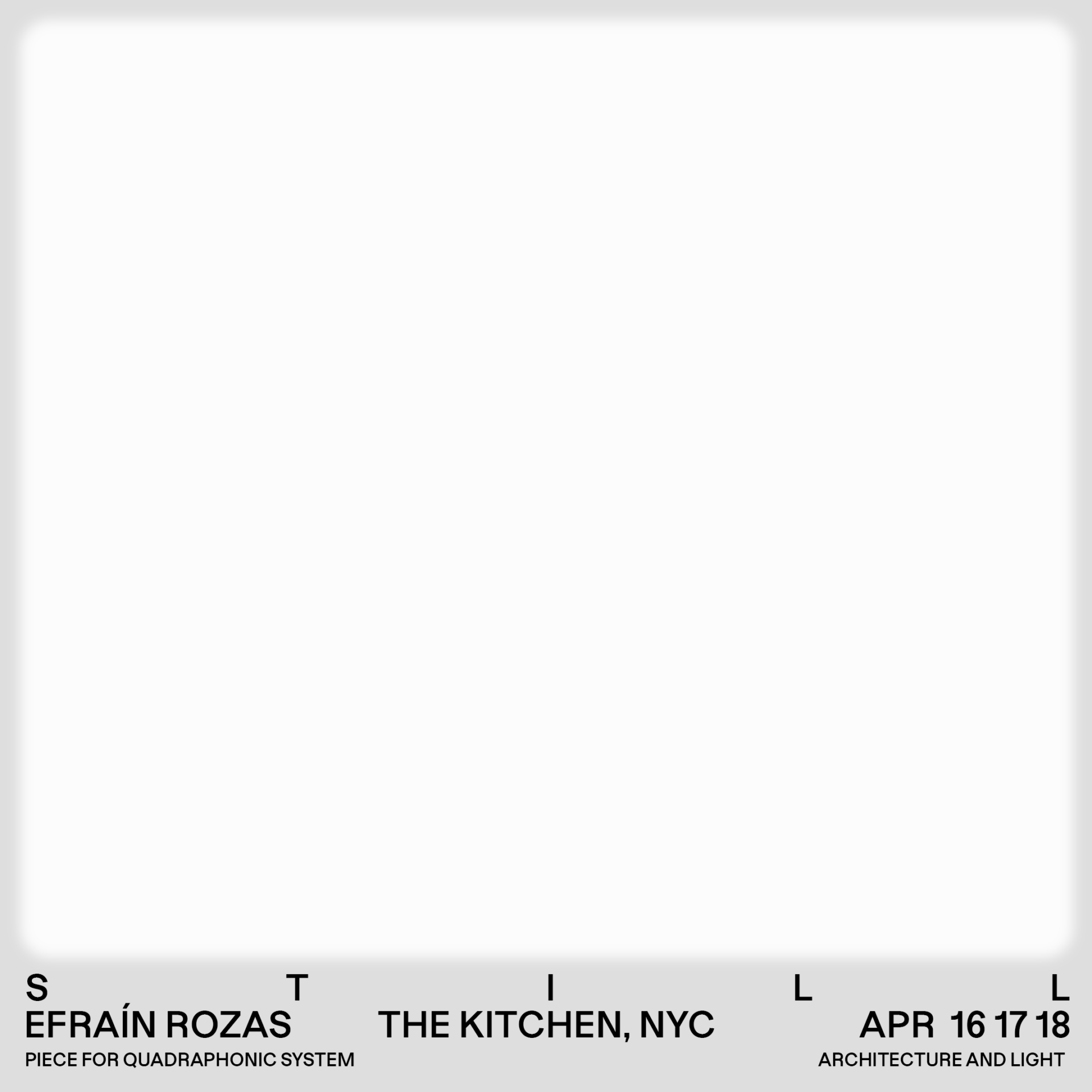 Still: Residencia en The Kitchen NY 2021